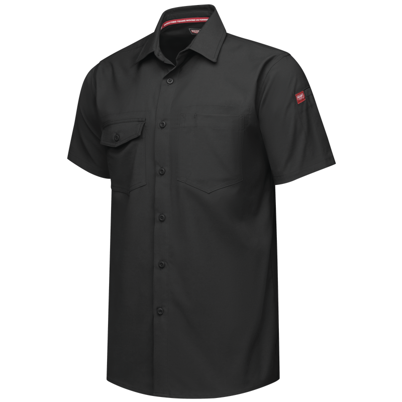 Men's Cooling Short Sleeve Work Shirt image number 12