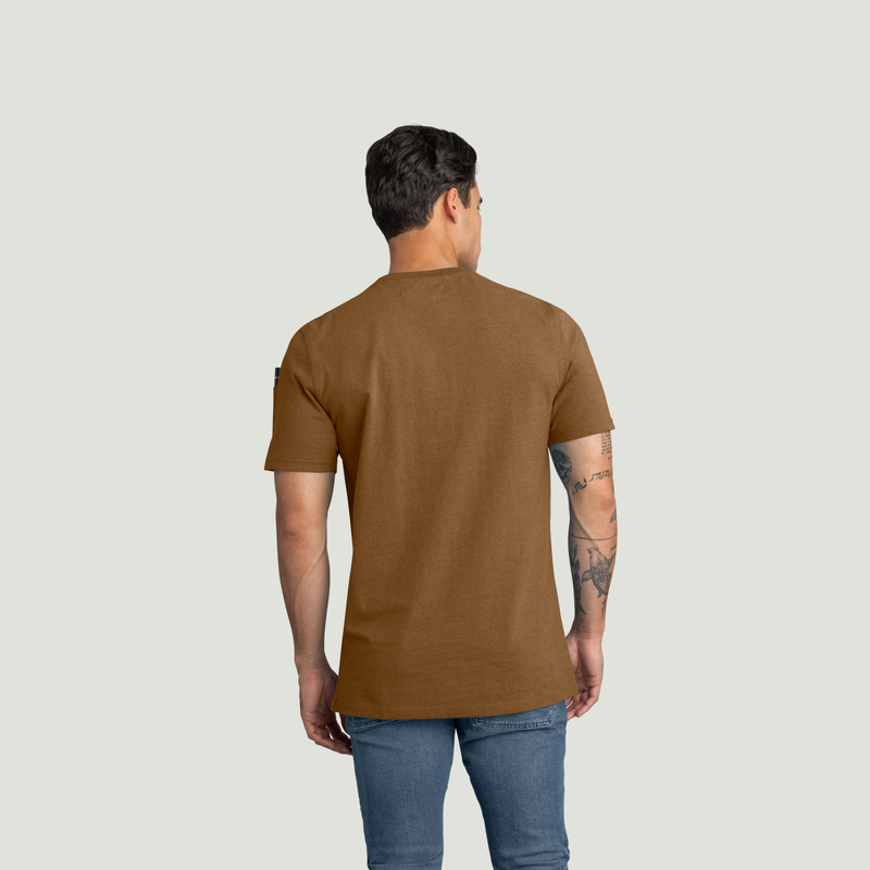 Men's Slim Fit Cotton Pocket T-Shirt image number 2