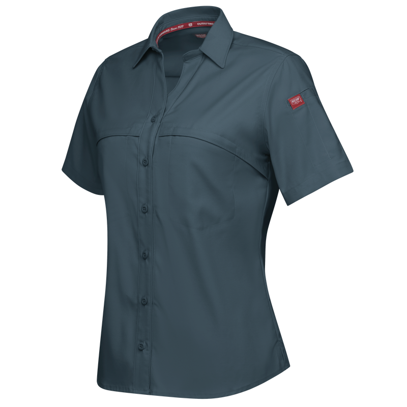 Women's Cooling Short Sleeve Work Shirt image number 3