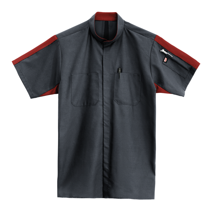 Men's Short Sleeve Two Tone Pro+ Work Shirt with OilBlok and MIMIX® image number 5