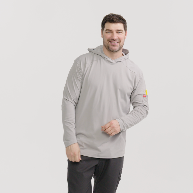 Men's Sun Protection Pullover Hoodie image number 16