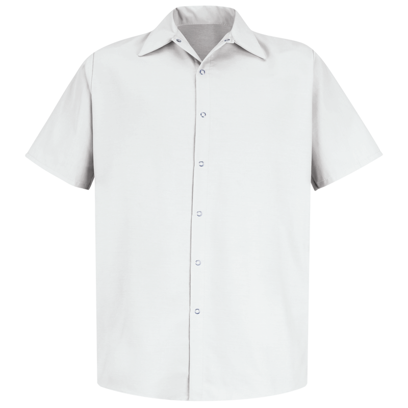 Men's Short Sleeve Specialized Pocketless Work Shirt image number 0