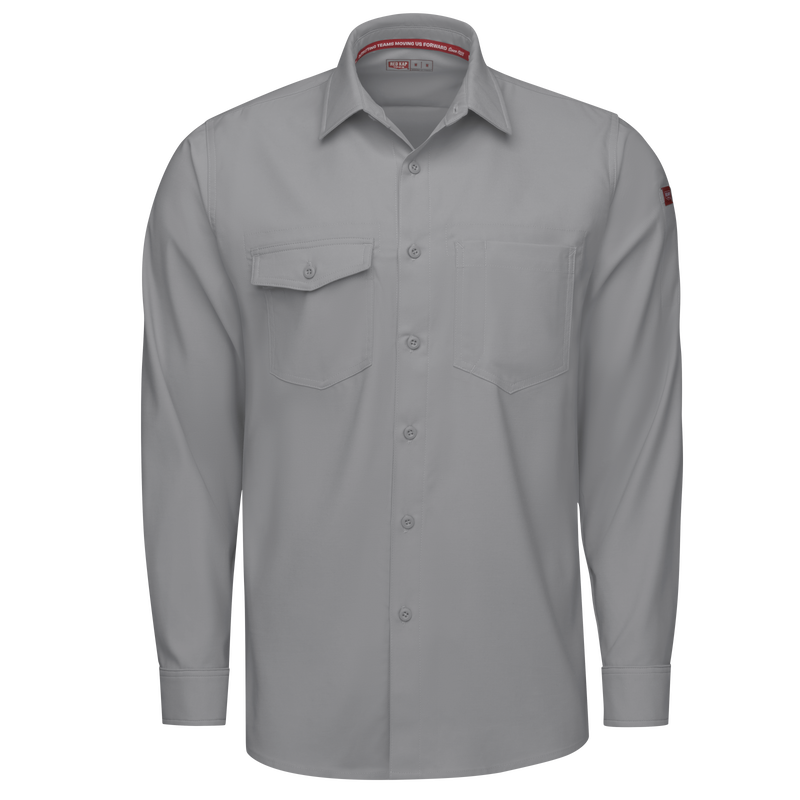 Men's Cooling Long Sleeve Work Shirt image number 9