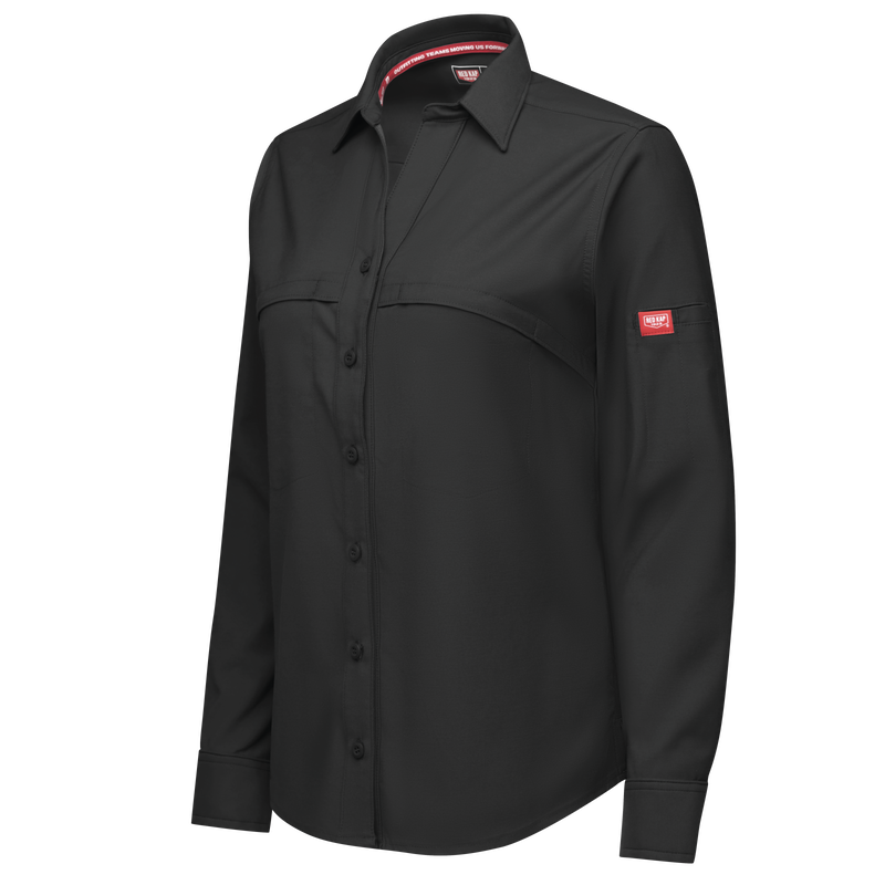 Women's Cooling Long Sleeve Work Shirt image number 3