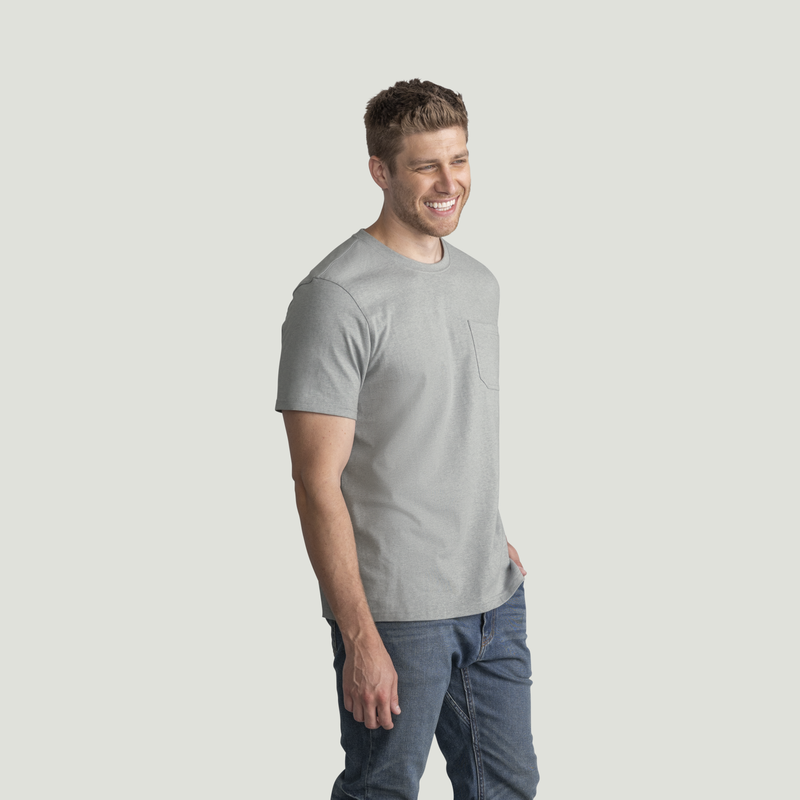 Men's Slim Fit Cotton Pocket T-Shirt image number 8