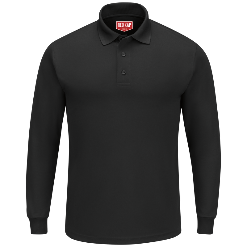 Men's Long Sleeve Performance Knit® Polo image number 0