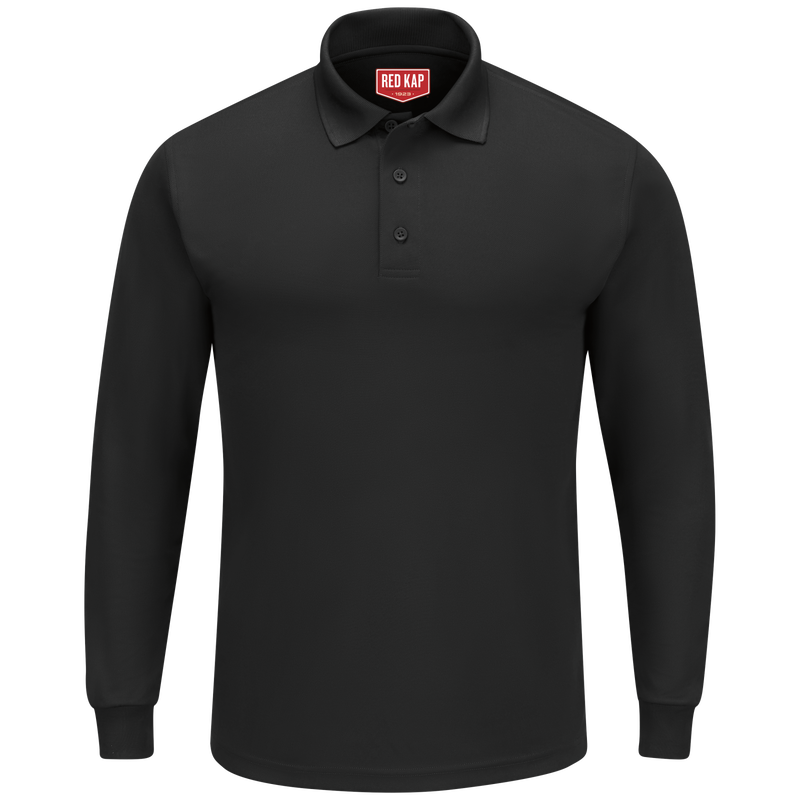 Men's Long Sleeve Performance Knit® Polo | Red Kap®