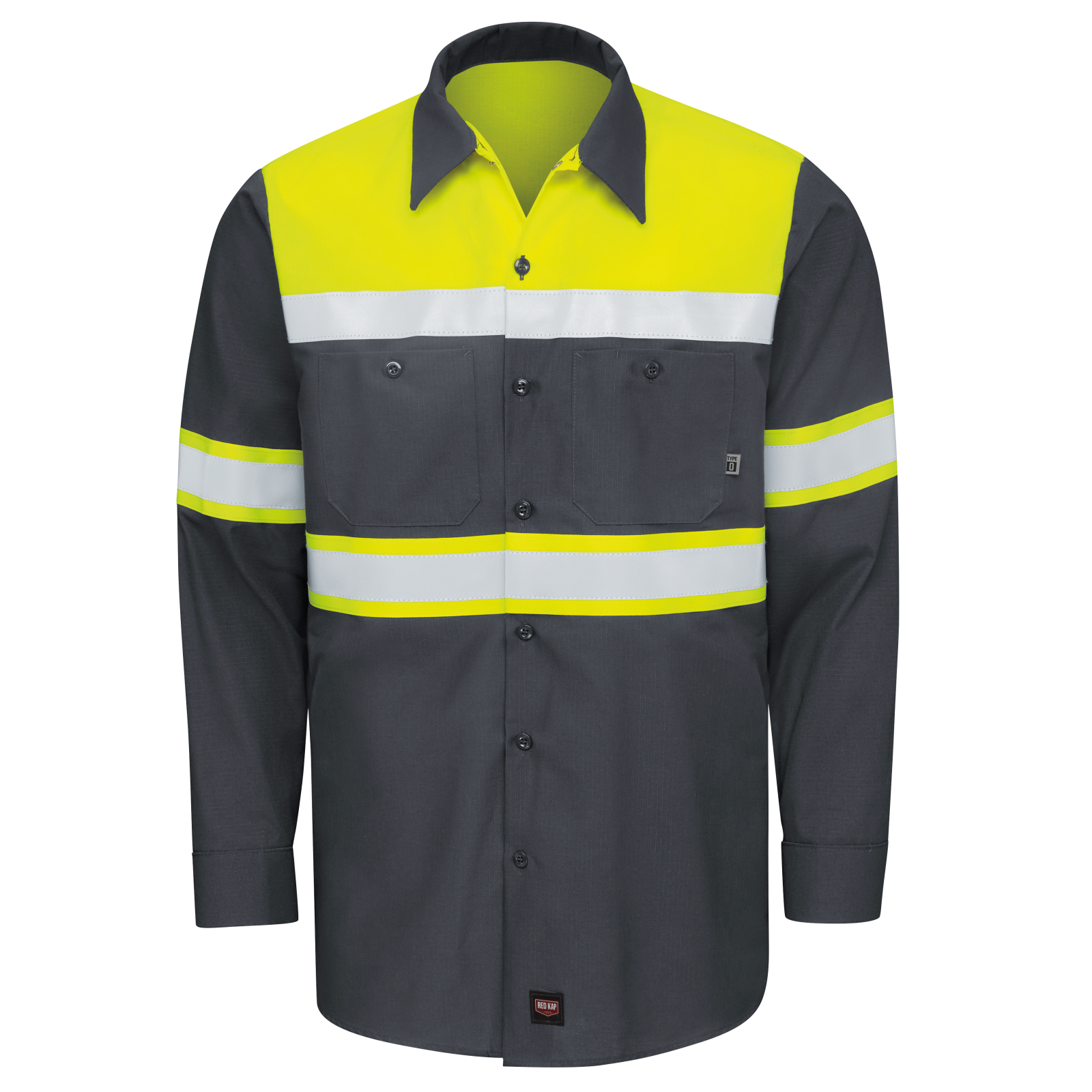 hi vis long sleeve cotton shirt