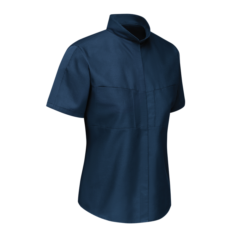 Women's Short Sleeve Performance Pro+ Work Shirt with OilBlok + MIMIX® image number 3