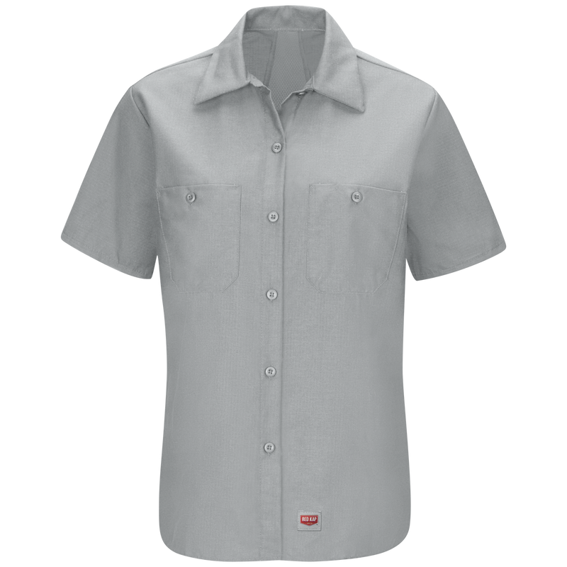 Women's Short Sleeve Work Shirt with MIMIX® image number 1