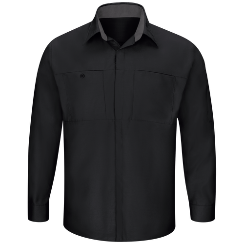 Men's Long Sleeve Performance Plus Shop Shirt with OilBlok Technology