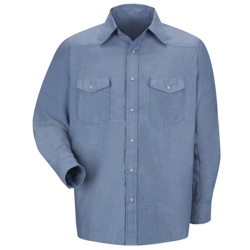Men's Long Sleeve Deluxe Western Style Shirt image number 0