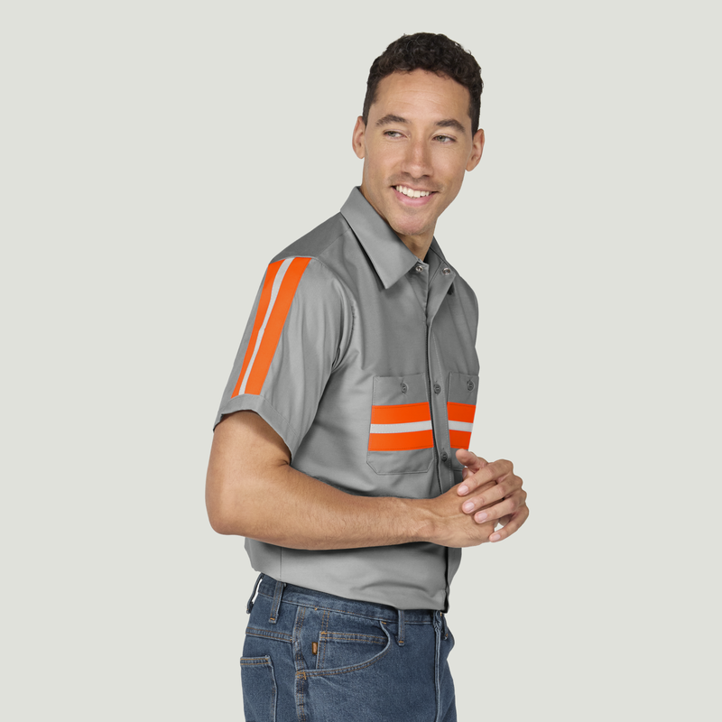 Short Sleeve Enhanced Visibility Shirt image number 4