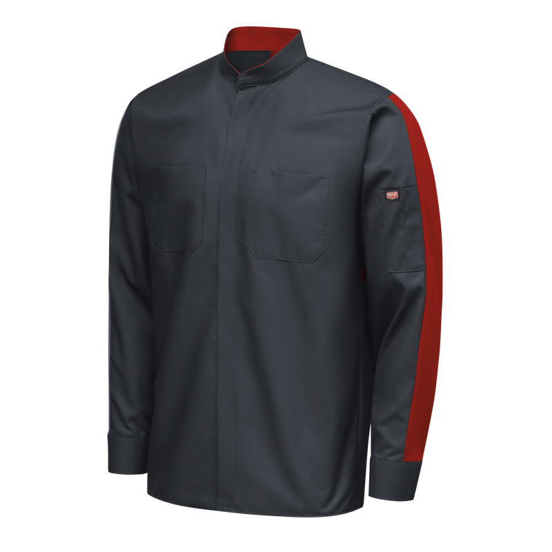 Men's Long Sleeve Two-Tone Pro+ Work Shirt with OilBlok and MIMIX® image number 4