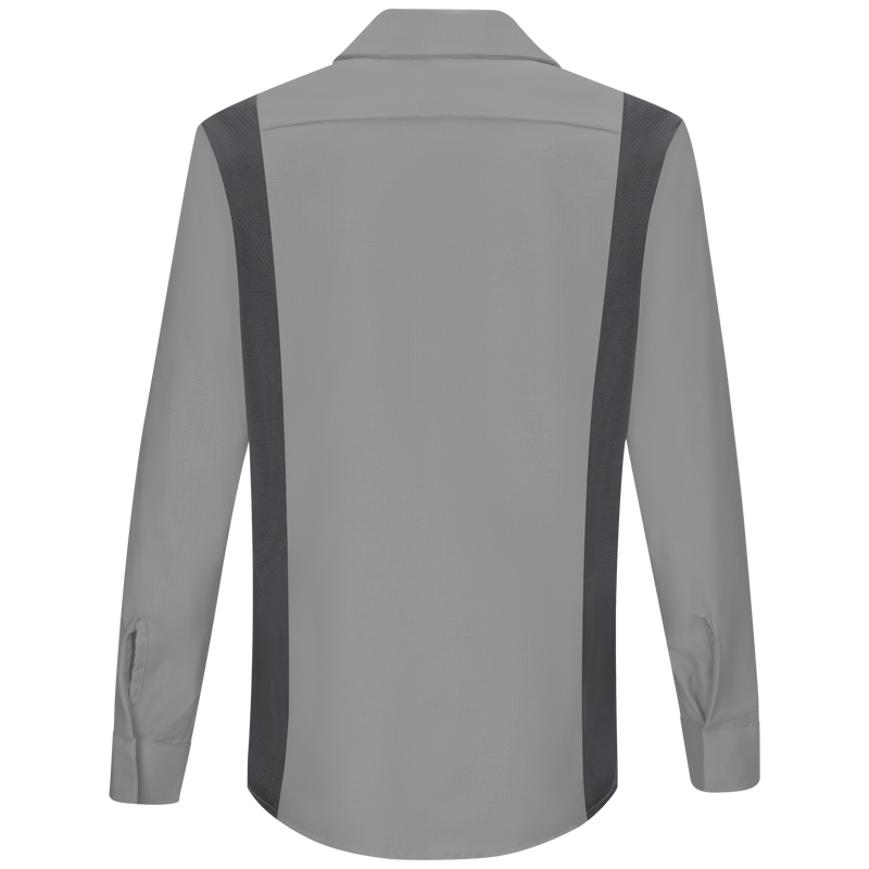 Women's Long Sleeve Performance Plus Shop Shirt with OilBlok Technology image number 2