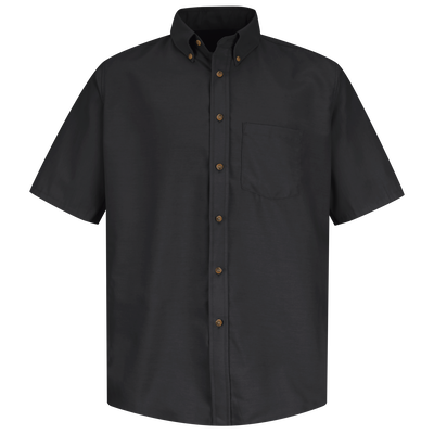 Men's Short Sleeve Poplin Dress Shirt