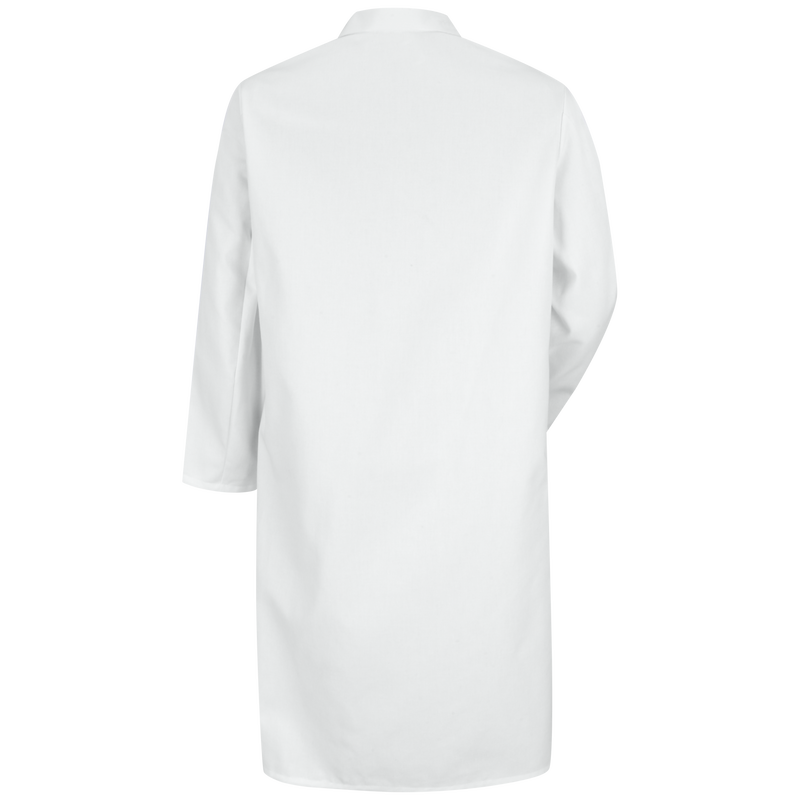 Gripper-Front Butcher Frock with Interior Pocket image number 1