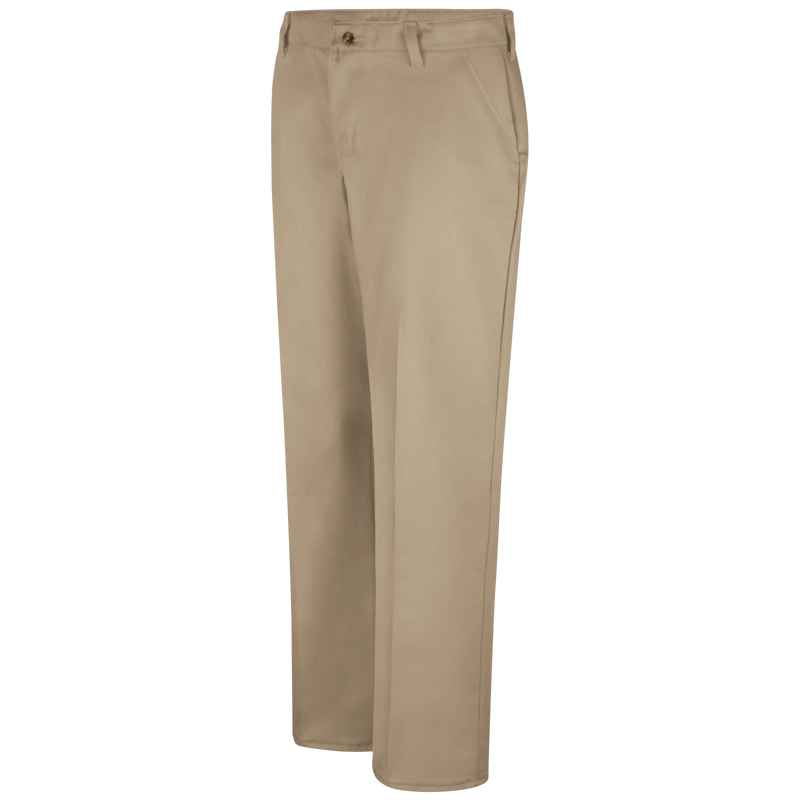 Women's Plain Front Cotton Pant image number 1