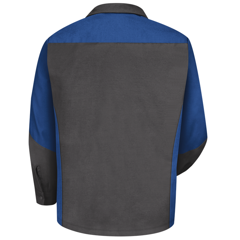 Men's Long Sleeve Two-Tone Crew Shirt image number 2
