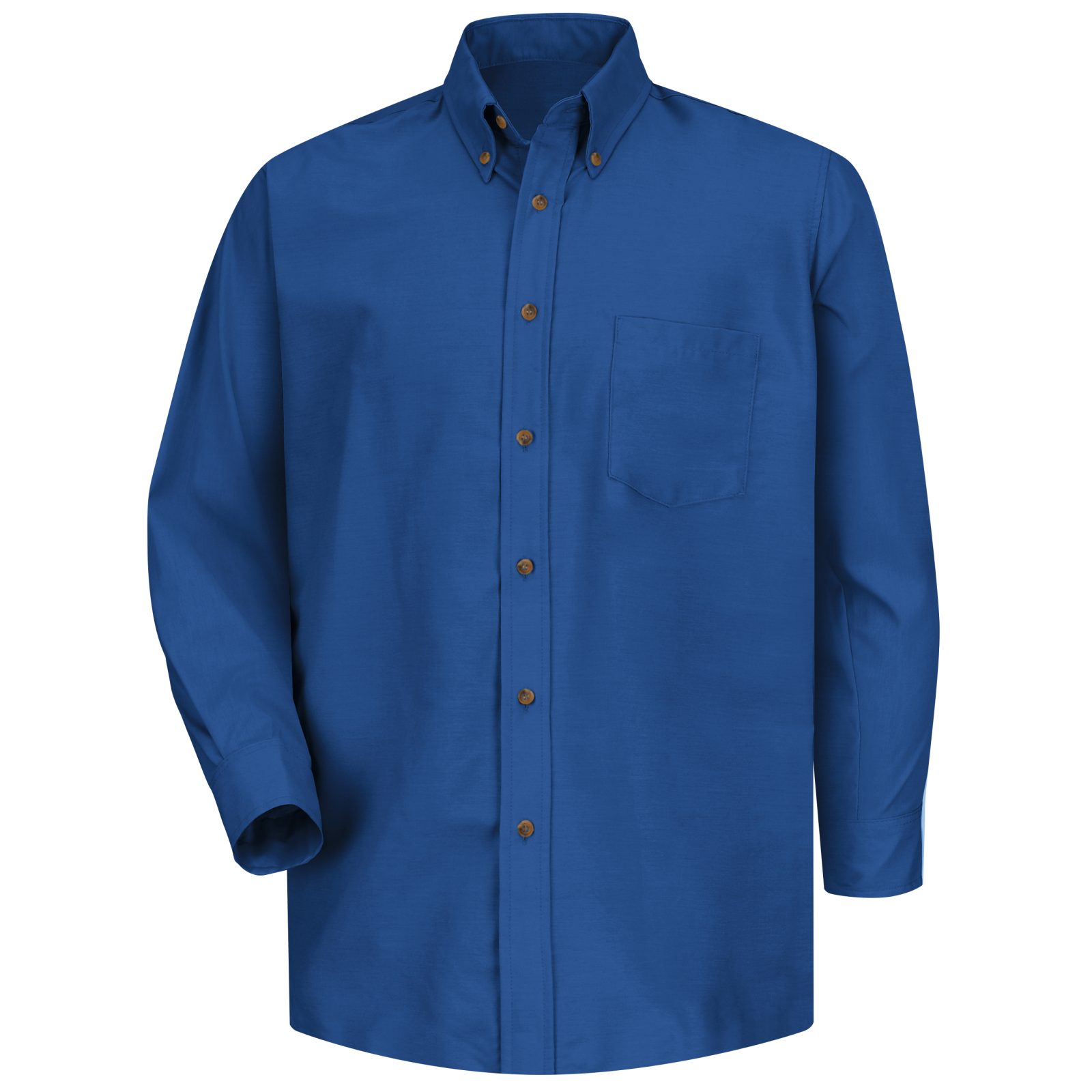 thumbnail image 2 of Red Kap Men's Short Sleeve Dress Shirt - Moisture Wicking Poly-Cotton Work Shirt With Chest Pocket 2 of 10