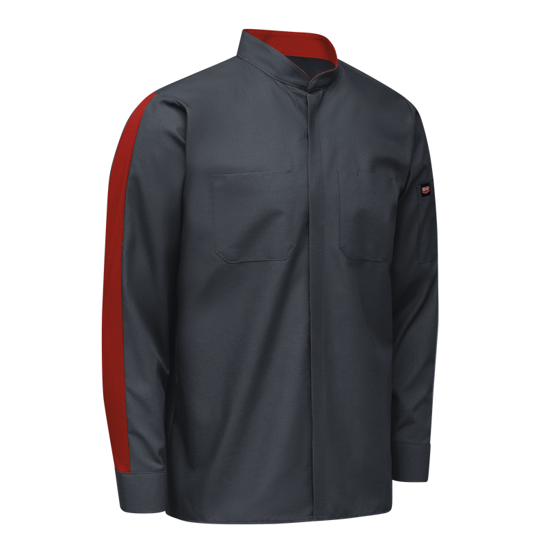 Men's Long Sleeve Two-Tone Pro+ Work Shirt with OilBlok and MIMIX® image number 3