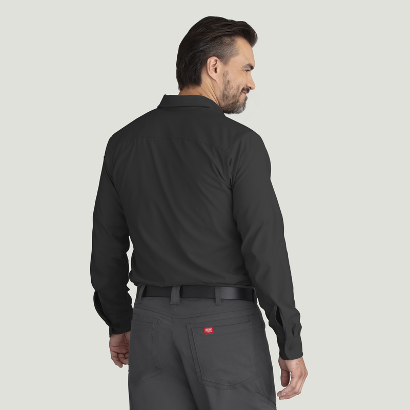 Men's Cooling Long Sleeve Work Shirt image number 5