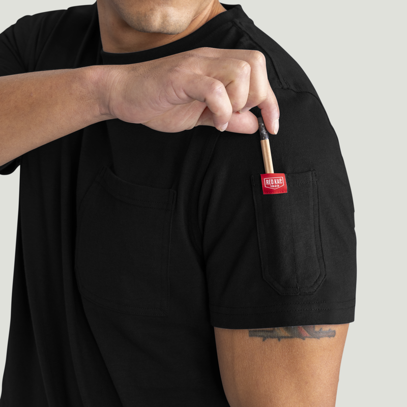Men's Slim Fit Cotton Pocket T-Shirt image number 16