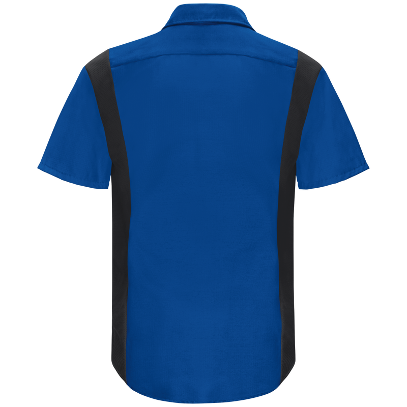 Men's Short Sleeve Performance Plus Shop Shirt With Oilblok Technology image number 2