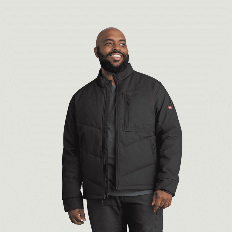 Men's Insulated Quilted Work Jacket image number 5