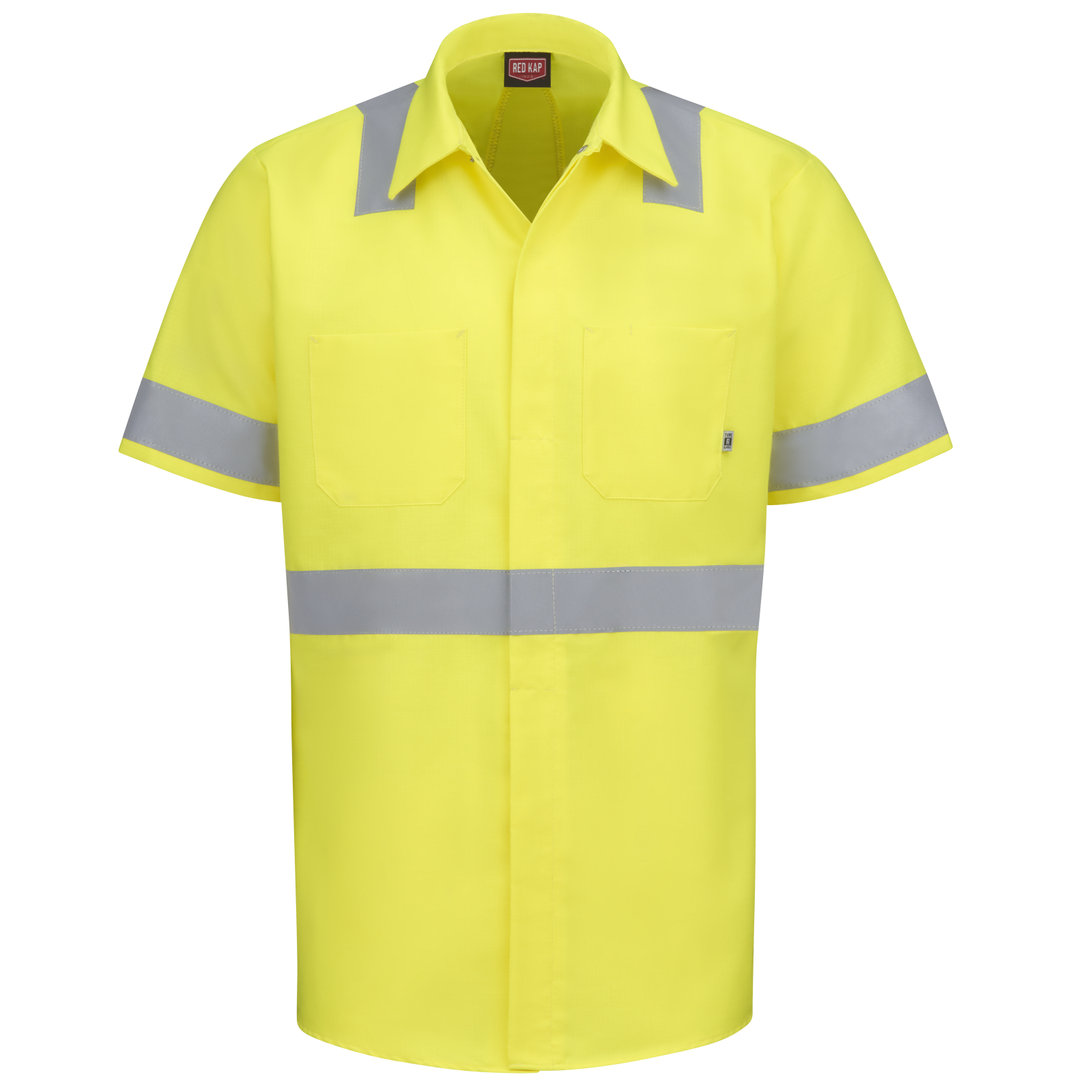 Short Sleeve Hi-Visibility Ripstop Work 