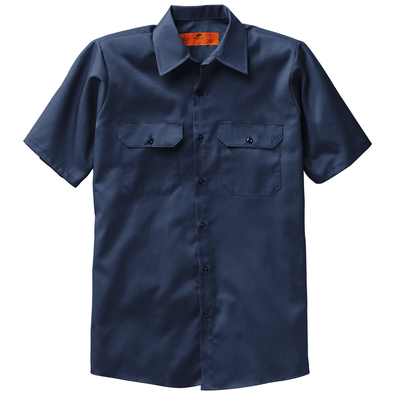 Men's Short Sleeve Utility Uniform Shirt image number 4