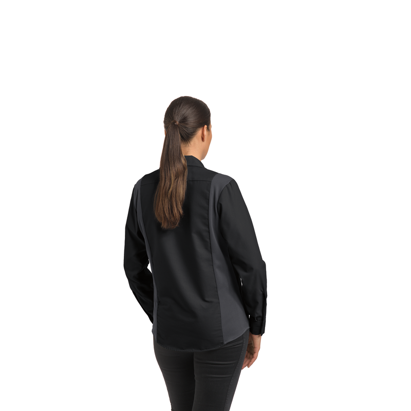Women's Long Sleeve Performance Plus Shop Shirt with OilBlok Technology image number 4
