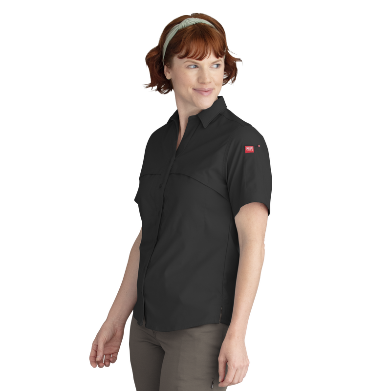 Women's Cooling Short Sleeve Work Shirt image number 3