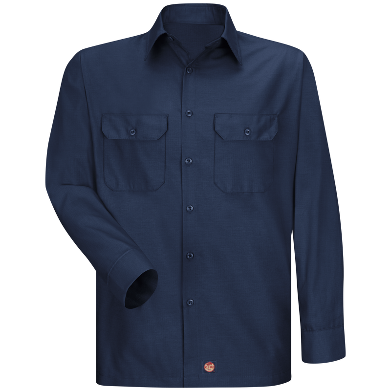 Men's Long Sleeve Solid Rip Stop Shirt image number 0