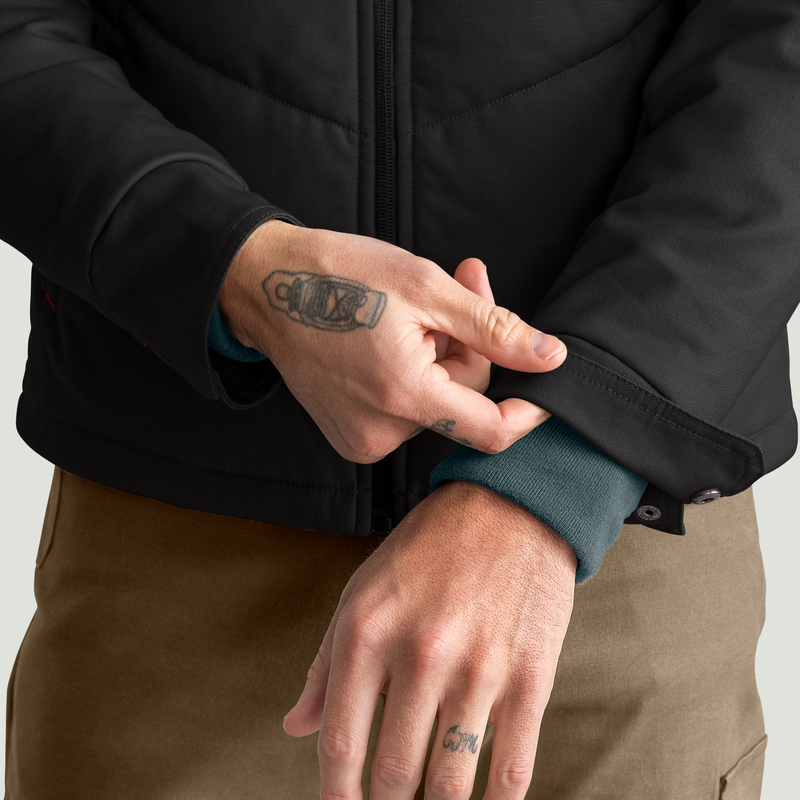 Men's Insulated Quilted Work Jacket image number 19