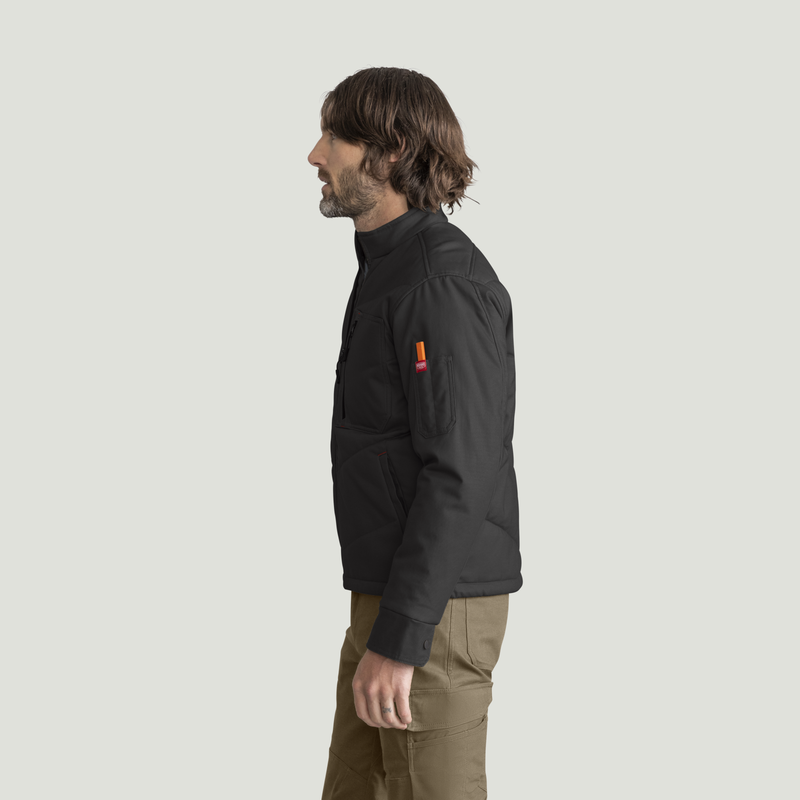 Men's Insulated Quilted Work Jacket image number 3