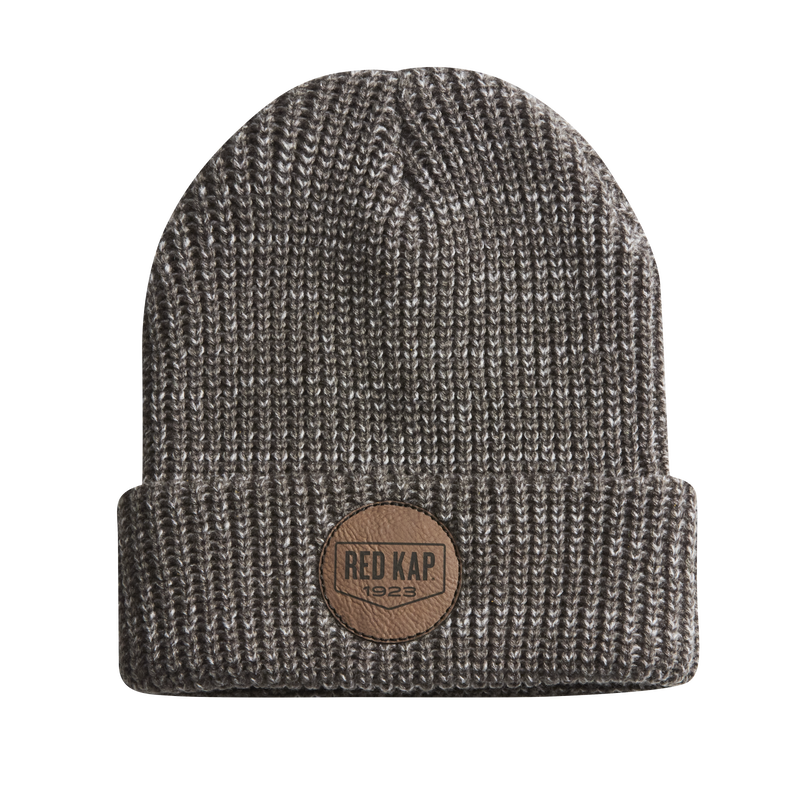 Men’s Leatherette Beanie image number 0
