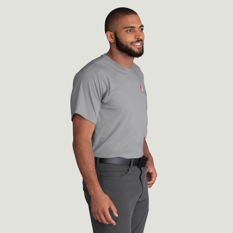 Men's Cooling Short Sleeve Pocket Tee image number 4