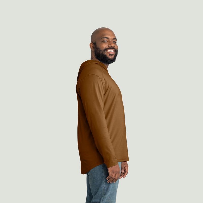 Men's Sun Protection Pullover Hoodie image number 8