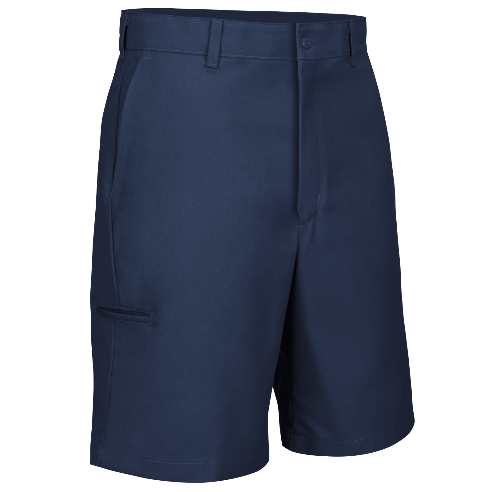 Men's Red Kap Workwear Uniform Cell Phone Pocket Shorts Size 34 PT4C Navy 