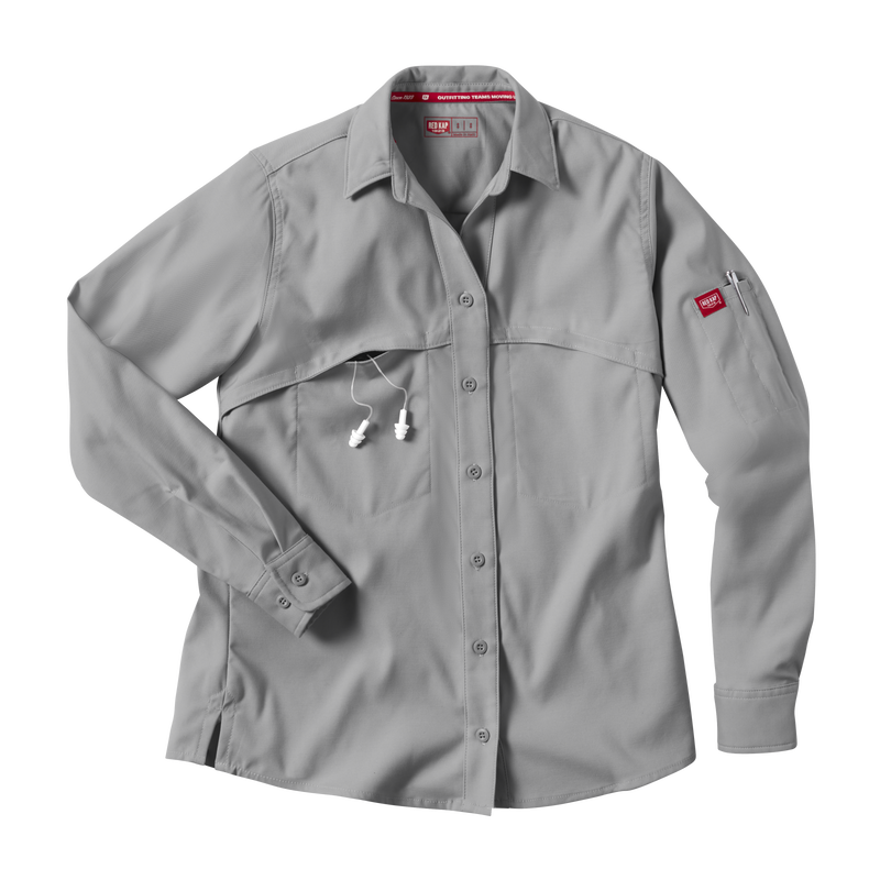 Women's Cooling Long Sleeve Work Shirt image number 19