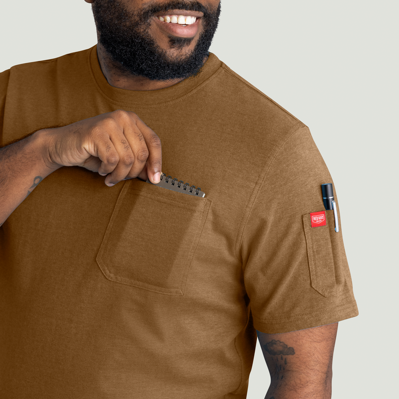 Men's Slim Fit Cotton Pocket T-Shirt image number 14