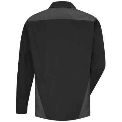 Men's Long Sleeve Tri-Color Shop Shirt