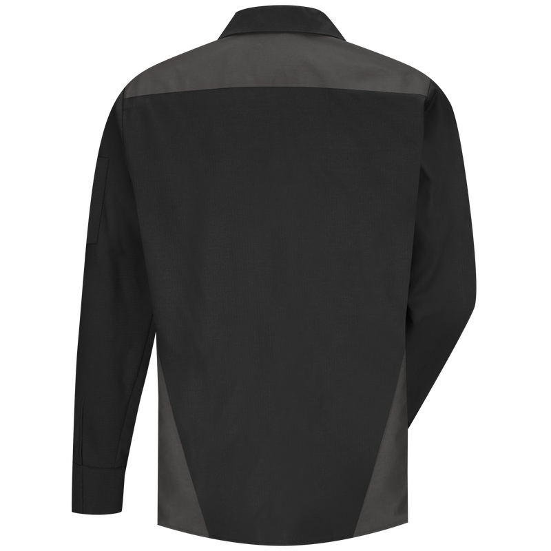 Men's Long Sleeve Tri-Color Shop Shirt image number 1