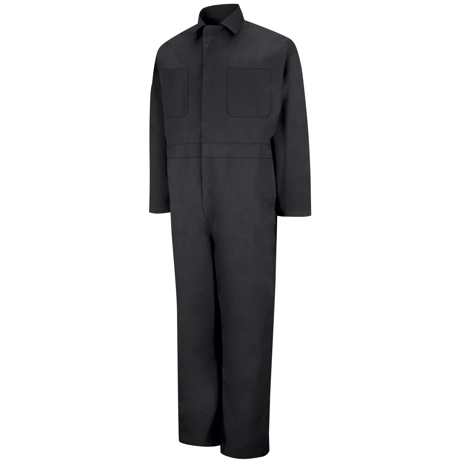 Red Kap Men's Twill Long Sleeve Work Coveralls Navy 