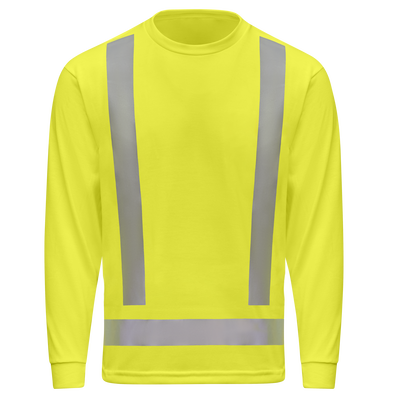 Hi-Visibility Long Sleeve Performance Core Tee, Type R