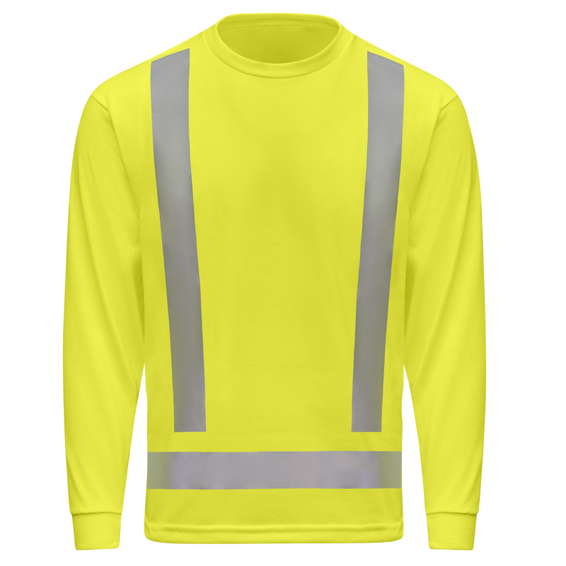 Hi-Visibility Long Sleeve T-Shirt - Type R Class 2 image number 1