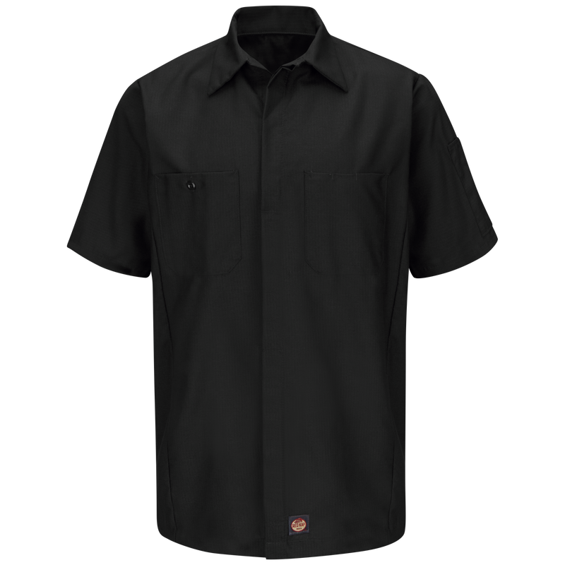 Men's Short Sleeve Solid Crew Shirt image number 1