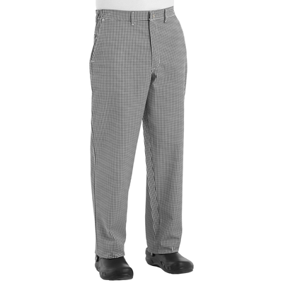 Men's Checked Cook Pant
