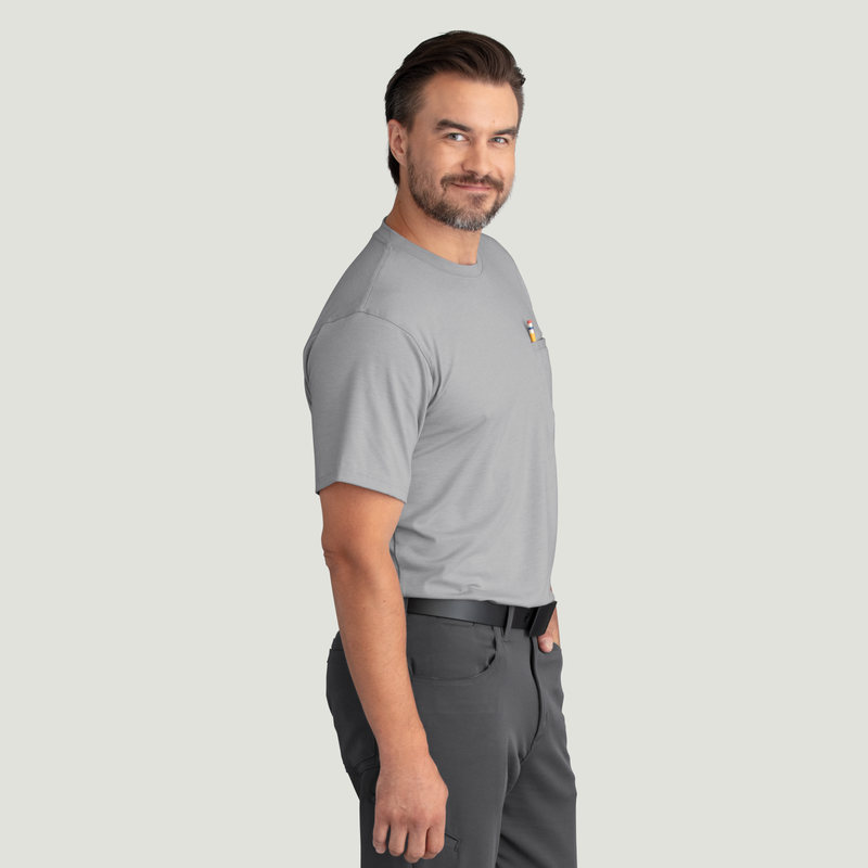 Men's Cooling Short Sleeve Pocket Tee image number 8